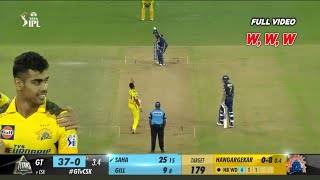 IPL 2023  Rajvardhan Hangargekar Bowling on Debut  Hangargekar 2 Wickets vs Gujarat Titans [upl. by Reppart342]