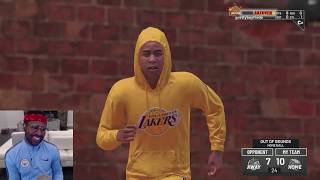 Prettyboyfredo Vs FlightReacts 1v1 In NBA 2k19 MyCourt  Prettyboyfredo Stream [upl. by Jepson]