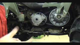 Polaris Sportsman EPI Clutch Kit Install  Part 1 of 4 [upl. by Lorimer]