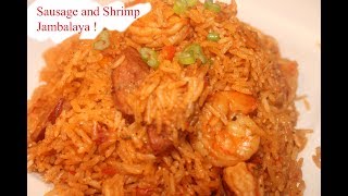 Shrimp and Sausage Jambalaya [upl. by Letsirhc]