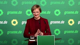 Pressekonferenz mit Franziska Brantner am 25112024 [upl. by Bose326]