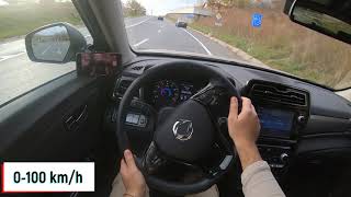 2021 SsangYong Tivoli X150 163 HP AT6  POV Test Drive [upl. by Aihsenek]