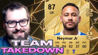 Neymar Jr Team Takedown on FC25 with CapgunTom [upl. by Yard315]