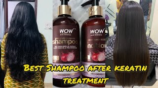 WOW Skin Science Onion Black Seed Hair Oil Shampoo amp Conditioner Review  Rashmi [upl. by Htenek509]