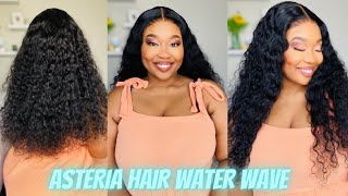 ASTERIA HD LACE WATER WAVE 5x5 WIG 22 INCH 250 DENSITYHair review South African YouTuber [upl. by Cherri]