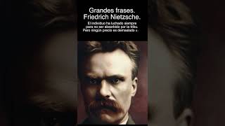 Grandes Frases  Friedrich Nietzsche filosofía nietzsche grandesfrases [upl. by Peugia]