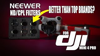 Musthave Neewer Nd Filters For Dji Mini 4 Pro An Honest Review [upl. by Nnaer]