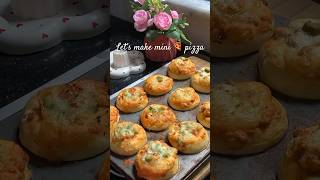 Let’s make mini pizza 🍕 viralshorts explorepage easyrecipes pizza pizzarecipe [upl. by Garibold]