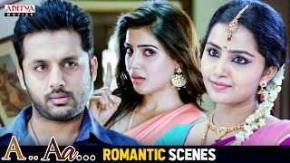 Nithiin amp Samantha Romantic Scenes  A Aa Movie  Anupama  Trivikram  Aditya Movies [upl. by Lacey]