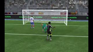 my brothers goal in FC MOBILE  he is trash [upl. by Akihsat842]