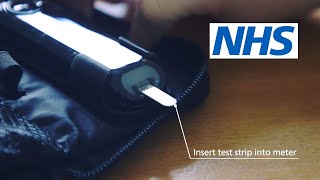 Diabetes How to check your blood glucose level  NHS [upl. by Melisande]