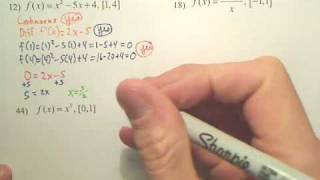 32a Rolles Theorem and the Mean Value Theorem  Calculus [upl. by Letnohs200]