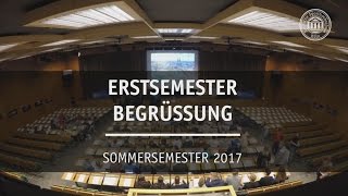 Erstsemesterbegrüßung Sommersemester 2017 Sporthochschule [upl. by Lewej]