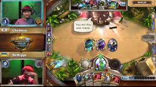 Hearthtone Invitational Finals Artosis vs Kripparrian [upl. by Levania]