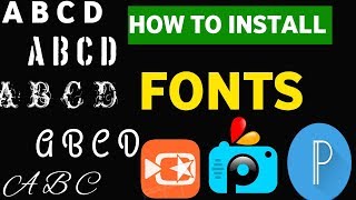 How to install fonts in android Malayalam [upl. by Huberman]