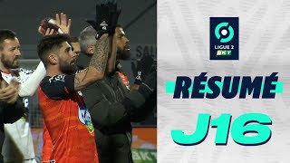 Résumé 16ème journée  Ligue 2 BKT  20232024 [upl. by Amsirp23]