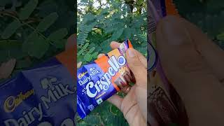 Crispellounboxingcrispello cadburydairymilkchocolate asmrtrendingshorts viralvideoedit [upl. by Tyson]