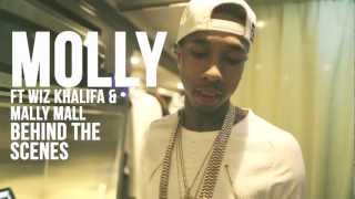 Tyga  Molly Ft Wiz Khalifa amp Mally Mall MUSIC VIDEO behind the scenes [upl. by Stacia]