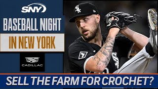 Should Mets dig deep into their farm system to acquire Garrett Crochet  Baseball Night in NY  SNY [upl. by Ahsiei958]