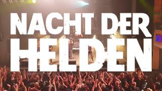 Heldmaschine Tour Tagebuch diary Nacht Der Helden 2018 [upl. by Atteloc886]