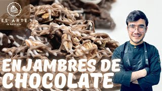 Cómo hacer enjambres de chocolate  El arte de hacer arte [upl. by Drape]