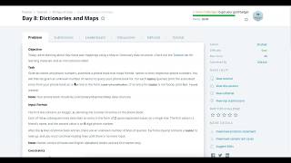 Hackerrank 30 days of code Java 8 Solution Day 8 Dictionaries and Maps [upl. by Atiz]