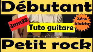 Comment jouer un petit rock à la guitare très facile [upl. by Ligetti]