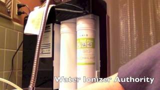 Alkalux Water Ionizer Maintenance  Filter Change and Cleaning Cartridge [upl. by Annoel344]