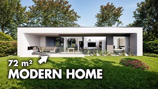 small modern house design  WALKTHROUGH amp FLOOR PLAN [upl. by Lyns103]