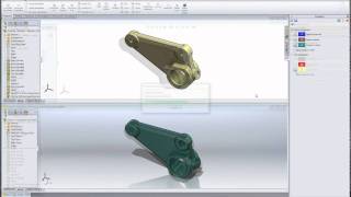 Comparing two SolidWorks models [upl. by Proffitt375]