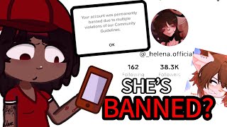 HELENA OFFICIAL IS BANNED  Mini Gacha Rant [upl. by Nylcaj]