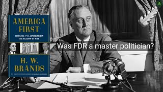 Franklin Delano Roosevelt  FDR and Charles Lindbergh  Interventionism v Isolationism [upl. by Ilse]