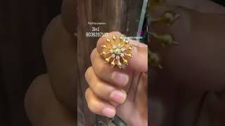 ✨👌 wow 3 in 1 earrings design trending viralvideo goldjewellery latest [upl. by Alexandros]