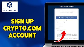 How To Sign Up Cryptocom Account 2024  CreateRegister Your Cryptocom Account [upl. by Chaiken730]