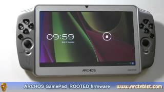 Root on ARCHOS GamePad checking rooted custom firmware [upl. by Allez399]