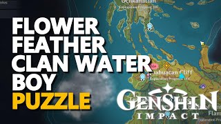 Flower Feather Clan Water Puzzle Genshin Impact [upl. by Giselbert38]