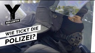 Polizeieinsatz im Fußball  Unterwegs mit der Bereitschaftspolizei [upl. by Virgie]