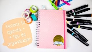 7 ideas para decorar tu agenda  4 tips de organización BigCrafts [upl. by Pirbhai74]