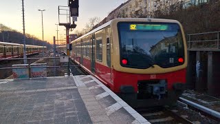 SBahn Berlin  Mitfahrt in der S2 von Bernau bis Berlin Hermannstraße in der BR 482 Mod 3811 [upl. by Fanechka]