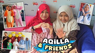 Aqilla amp Friends  Language Fair Di Sekolahku 🤣 Aqillas Diary [upl. by Farrel]