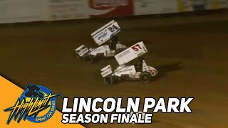 Larson vs Rico For The Championship  2023 High Limit Sprints at Lincoln Park Speedway [upl. by Shimberg]