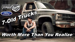 7  Old Trucks That Are Worth More Than You Probably Realize [upl. by Eiryt116]