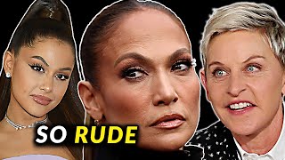 The Rudest Celebrities In Hollywood Exposed [upl. by Adnovoj]