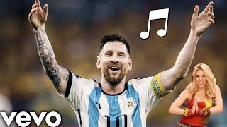 MUSIQUE  quot MESSI WAKA WAKA quot HYMNE LIONEL MESSI 2023 [upl. by Armalla]