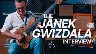 Janek Gwizdala  his Strange Bass Journey Pedalboard Soloing and more [upl. by Kohl976]