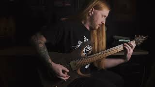 BLEED FROM WITHIN  Overthrone GUITAR PLAYTHROUGH [upl. by Nomma]