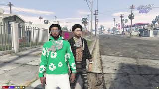 BJ N Marlo Outside Life Of Brandon Jones JR  GTA RP  Grizzley World WHITELIST [upl. by Repsihw]