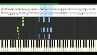 Doors  People Are Strange Piano Tutorial Synthesia [upl. by Oreves]