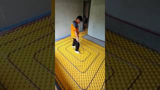 Underfloor Heating System  shorts [upl. by Etteve]