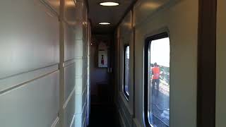 Talgo Fast Train Inside Look Kazakhstan Astana [upl. by Artemus]